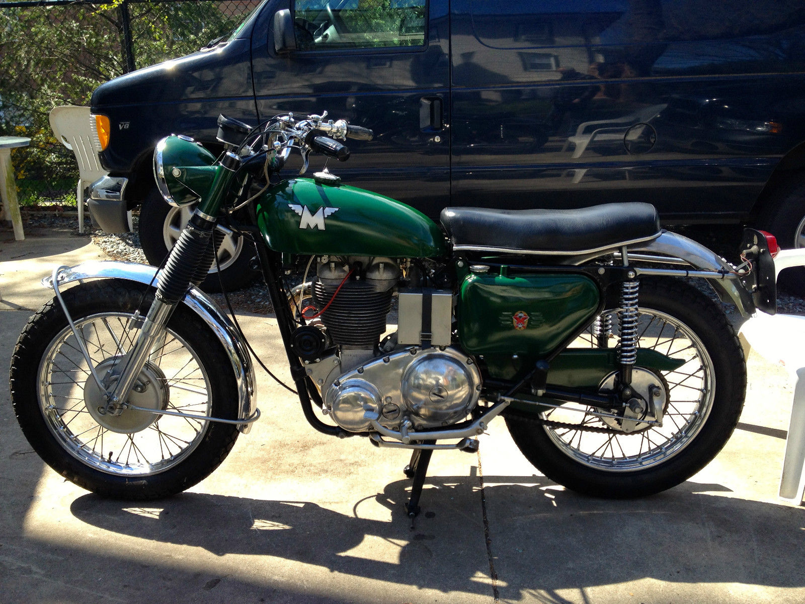 British Racing Green 1969 Matchless G80cs For Sale
