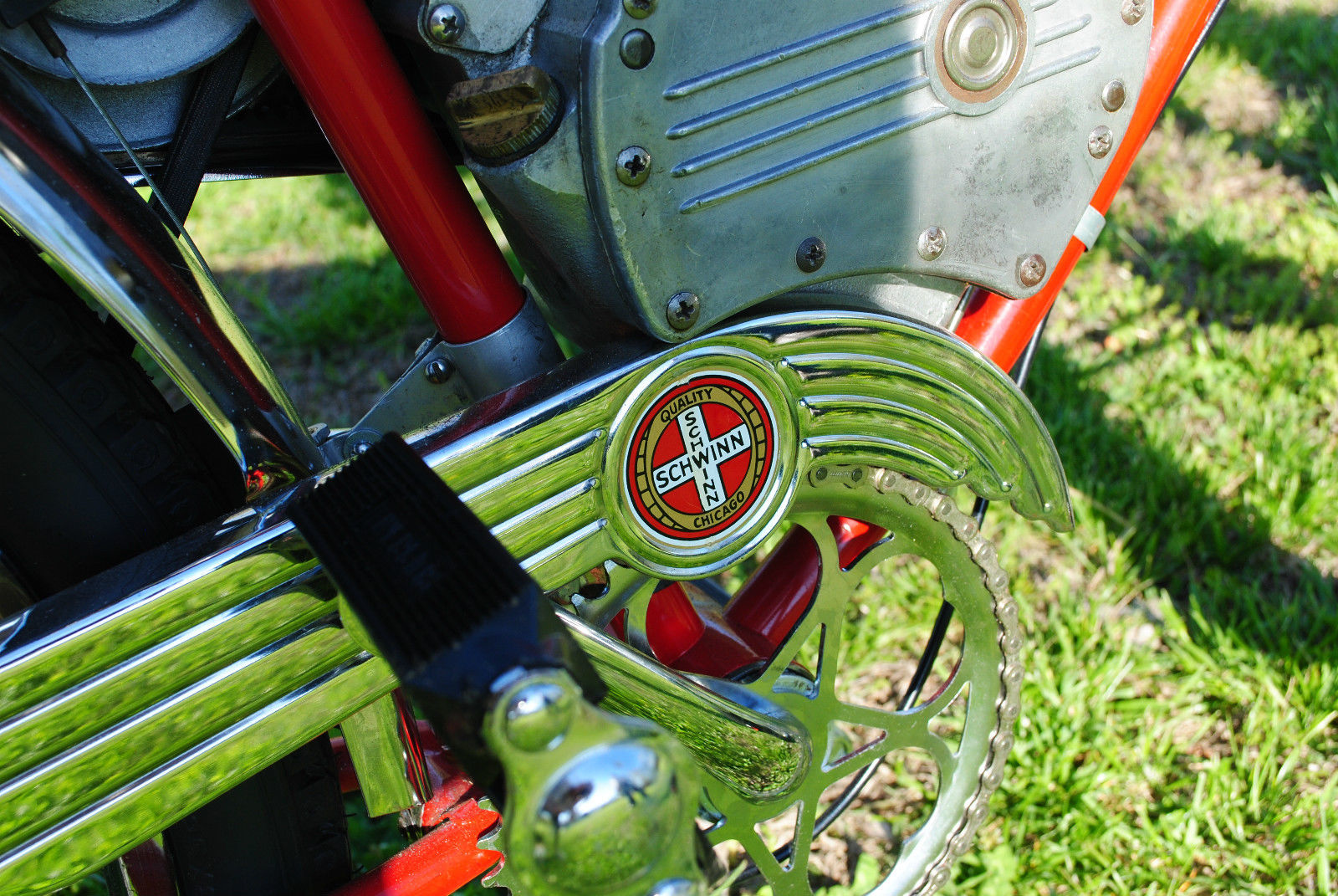 Schwinn Whizzer Chain Guard Bikeurious