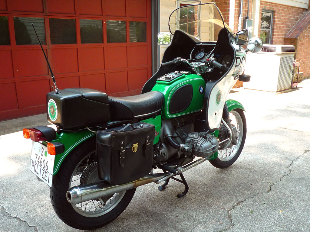 BMW R60 Polizei – Rear Right | Bike-urious