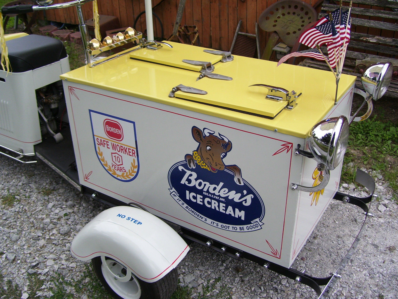 Cushman Ice Cream Scooter Storage Bikeurious