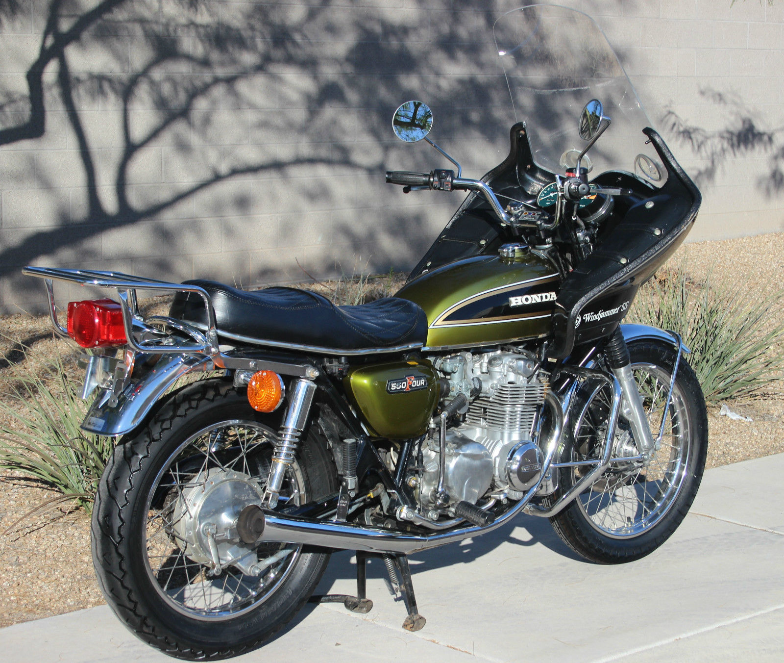 Honda CB550K – Rear Right | Bike-urious