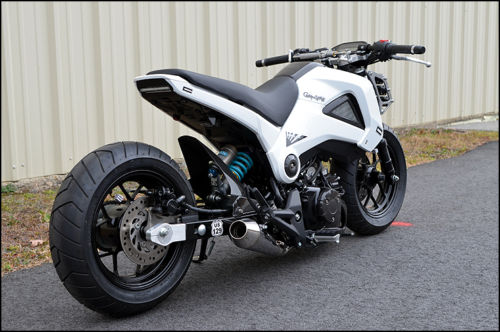 Honda Grom Rear Right Bike  urious