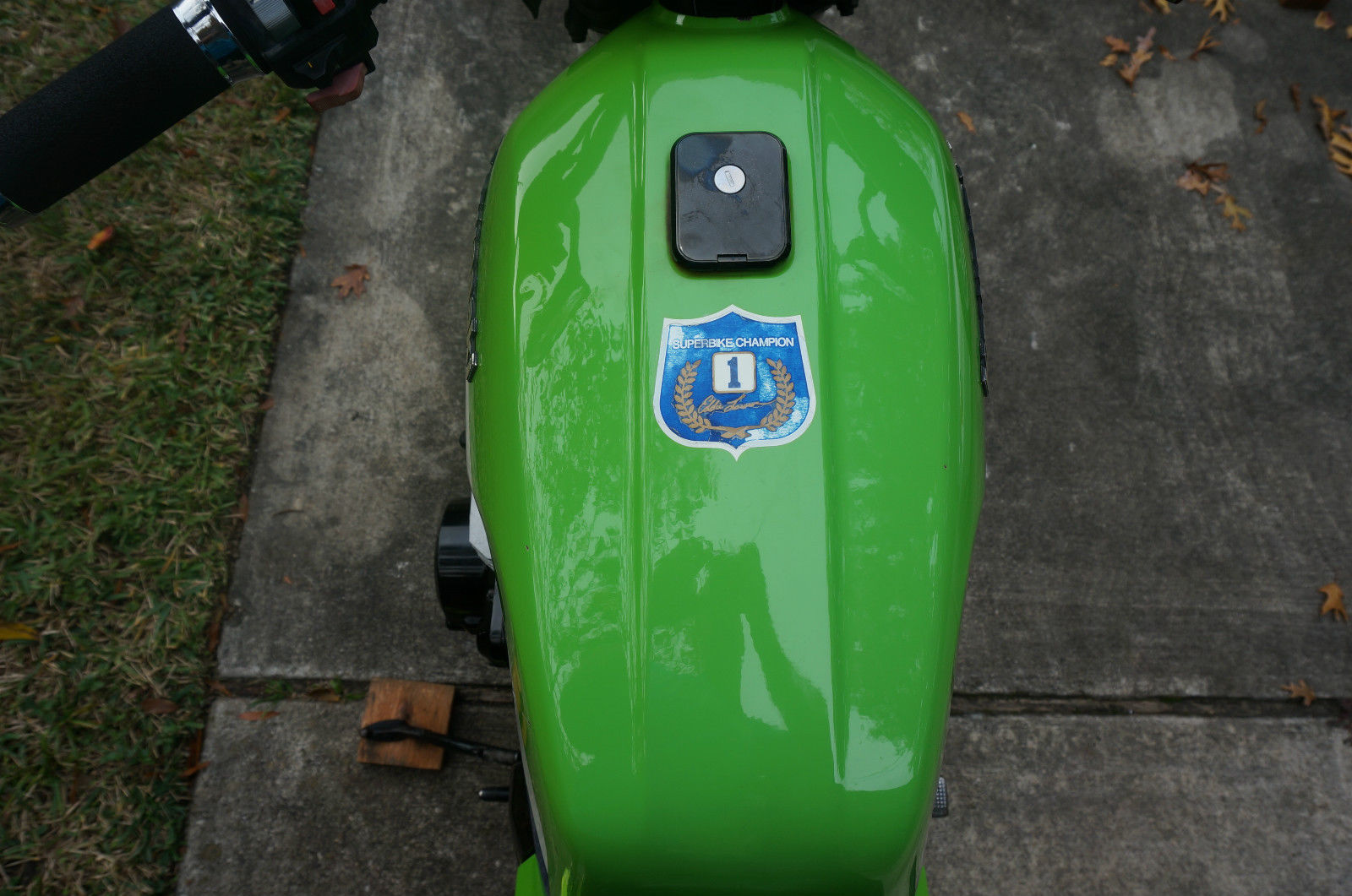 Kawasaki Rear Rally Tank Kawasaki KZ1000R ELR – Tank | Bike-urious