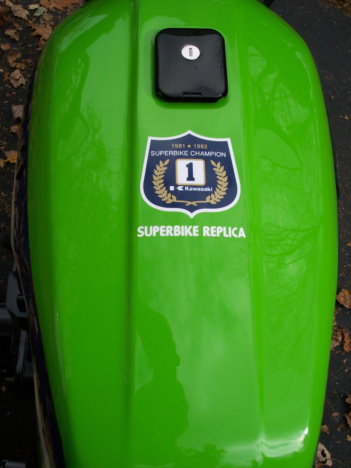Kawasaki Rear Rally Tank Kawasaki KZ1000R – Tank | Bike-urious