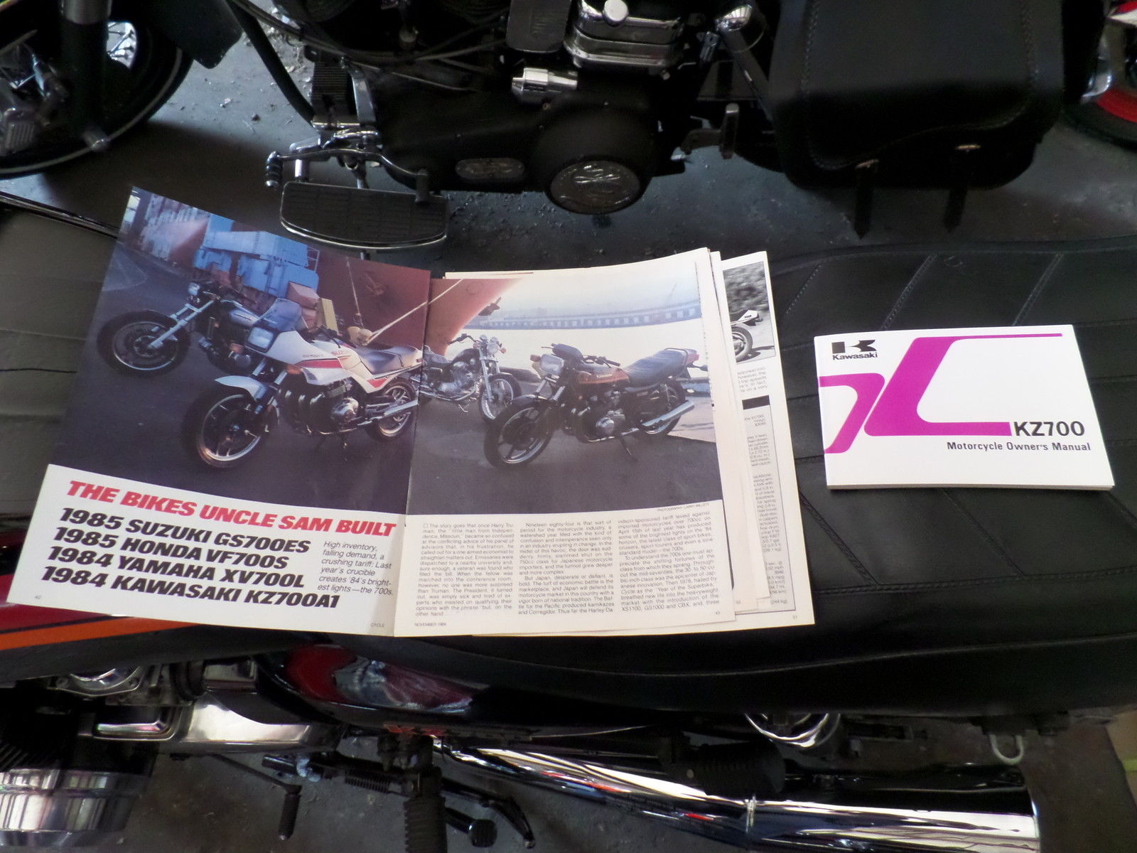 Kawasaki KZ700 – Manual | Bike-urious