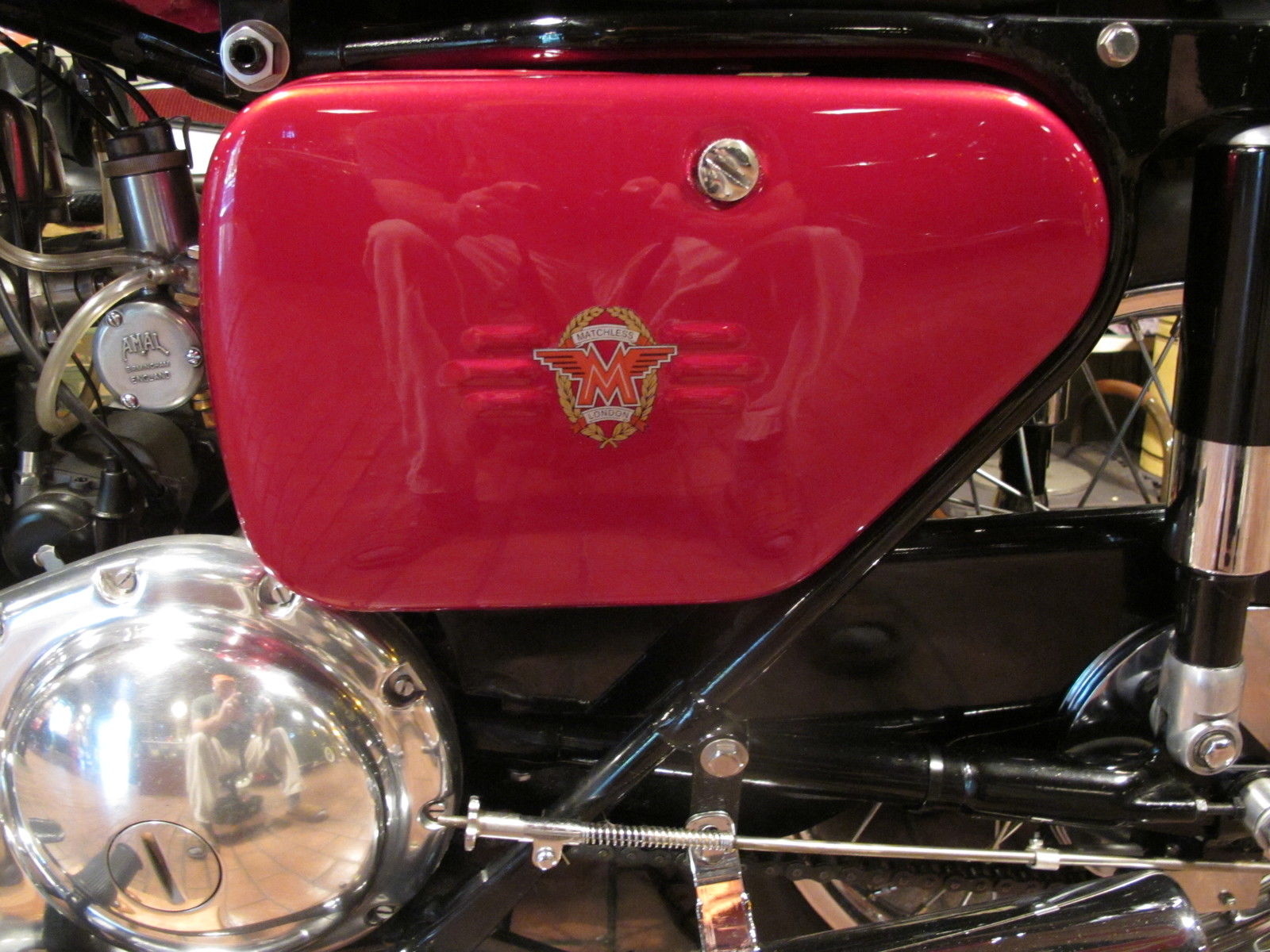 Matchless G12 CSR Side Cover Bikeurious
